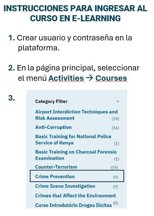 INSTRUCCIONES CURSO ICCS ESP