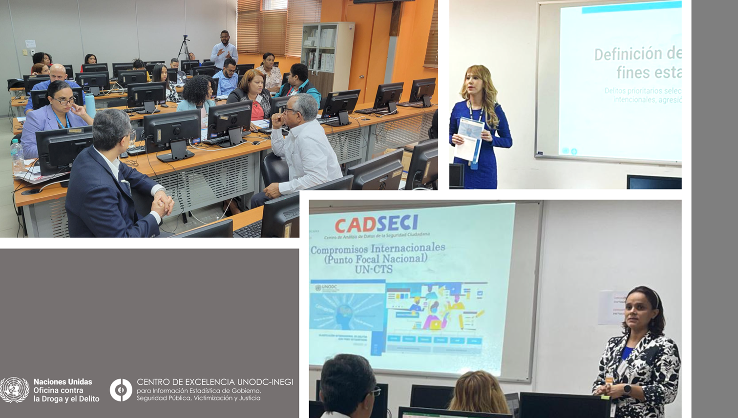 Instituciones dominicanas fortalecen sus capacidades para implementar la ICCS ARD en el registro de delitos